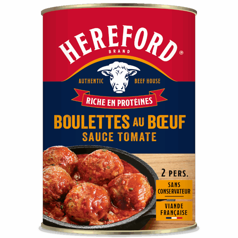 Boulettes au bœuf SAUCE TOMATE 400g
