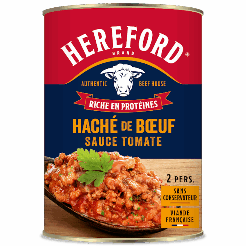 Haché de boeuf SAUCE TOMATE 400g